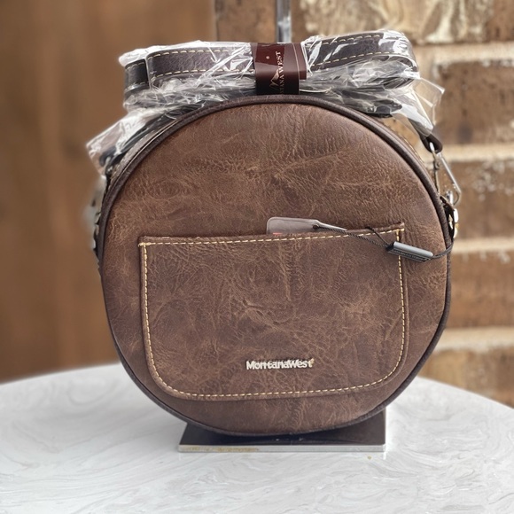 Montana West Sugar Skull Collection Crossbody Circle Bag - Picture 3 of 6